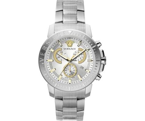 Versace VE2E00321 New Chronograph Herrenuhr 45mm 5ATM